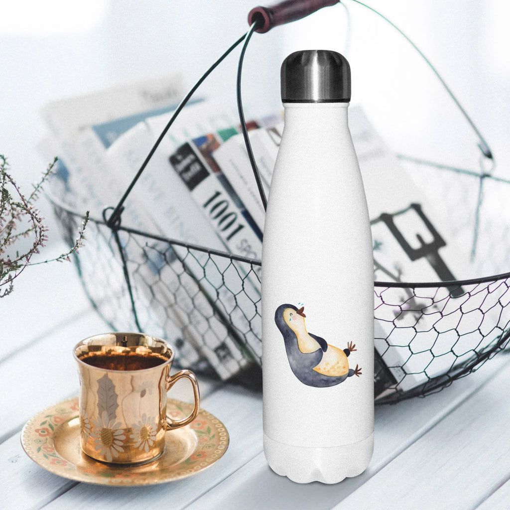Insulated bottle Penguin Laugh Outdoorflasche, Thermoflasche, Trinkflasche, edelstahl isolierflasche, isolierflaschen, Edelstahlflasche, Thermos, edelstahl wasserflasche, metallflasche, Thermoflasche Edelstahl, Trinkbehälter, flasche aus edelstahl, Vakuumflasche, Edelstahl Trinkflasche, thermosflaschen, Thermosflasche, isolier trinkflasche, thermobehälter, Wasserflasche, isolierbehälter, thermobottle, Isolierflasche, trinkflaschen, Trinkflasche Isoliert, Getränkeflasche, wanderflasche, thermo trinkflasche, Trinkgefäß, reiseflasche, Pinguin, Fröhlichkeit, Pinguine, Optimismus, Fröhlich, Lachen, Humor, Lustiger Spruch