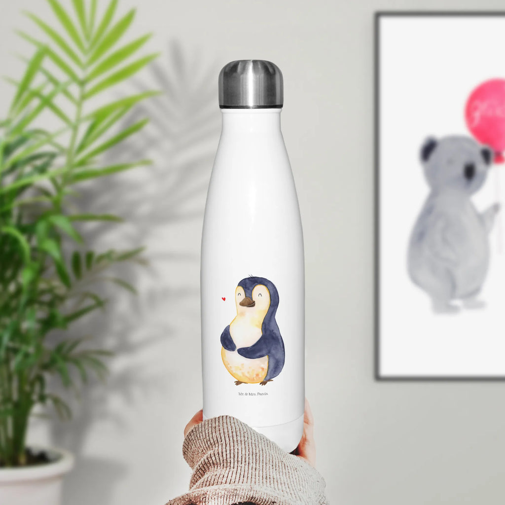 Insulated bottle Penguin diet stainless steel, Thermos, Thermos bottles, Thermos bottle 500ml, Thermos bottle, Penguin, North Pole, Winter, Penguins, motivation, self-love, losing weight, penguin, self-respect, body love, diet, weight, penguins