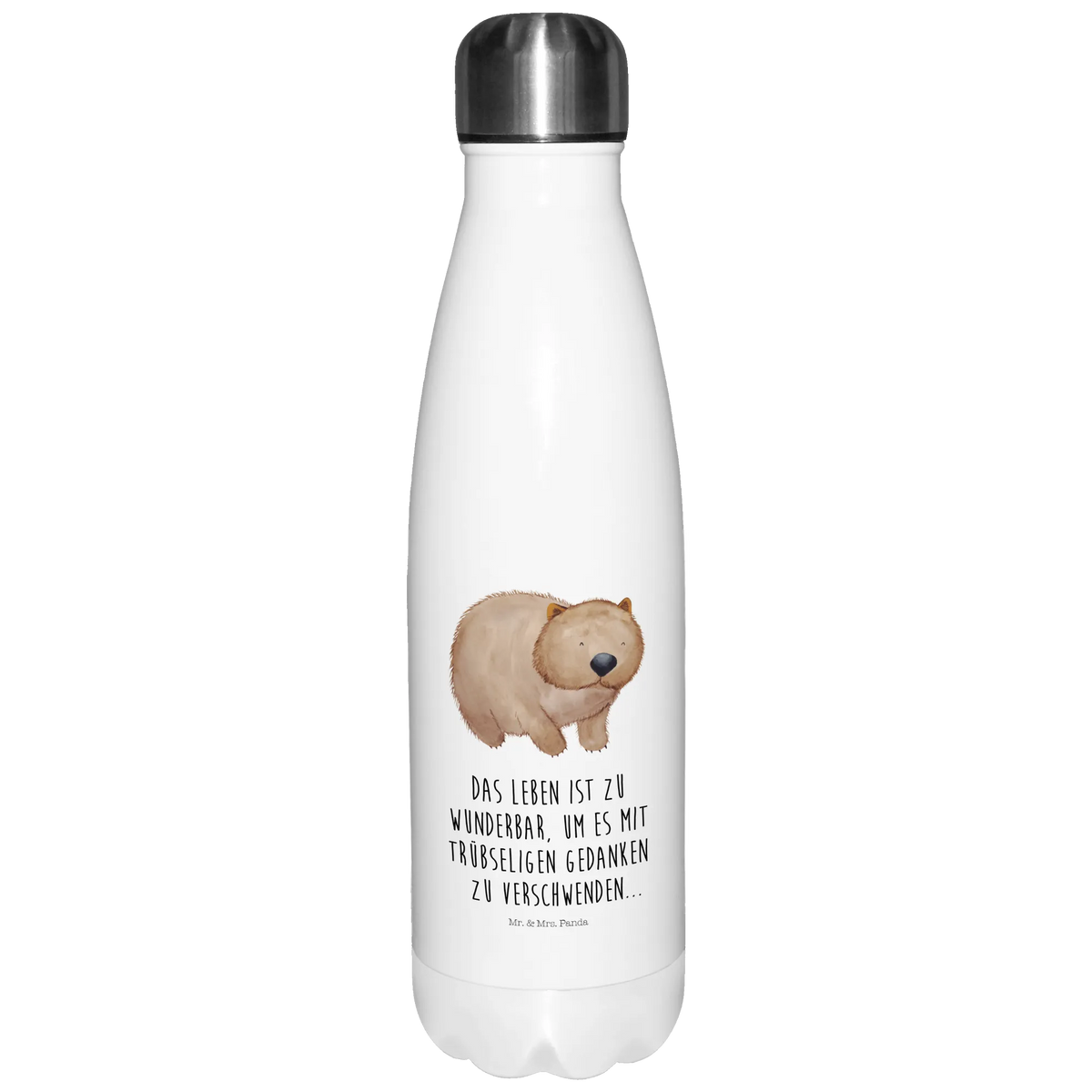 Thermosflasche Wombat Edelstahlflasche, flasche aus edelstahl, Teeflasche, Getränkeflasche, Isolier-Trinkflasche, schulflasche, Edelstahl Thermosflasche, edelstahl wasserflasche, reiseflasche, thermobottle, Sportflasche, Thermos, Thermosflasche, isolier trinkflasche, thermobehälter, wanderflasche, Trinkflasche Isoliert, thermosflaschen, thermo trinkflasche, Vakuumflasche, Thermoflasche Edelstahl, Trinkgefäß, isolierbehälter, edelstahl isolierflasche, Wasserflasche, metallflasche, Thermo-Trinkflasche, Sprudelflasche, Trinkbehälter, isolierflaschen, Kaffeeflasche, Trinkflasche, trinkflaschen, Outdoorflasche, Lustige Sprüche, Tiere, Tiermotive, Gute Laune, Spruch, Das Leben Ist schön, Motivation, Australien, Wombat