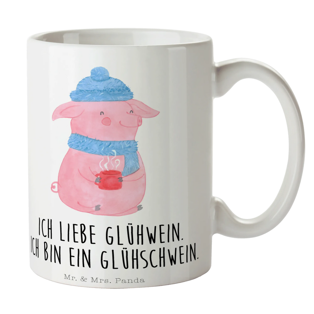 Tasse Schwein Glühwein Tasse, Porzellantasse, Tasse mit Motiven, Kaffeetasse, Tasse mit Zitaten, Bürotasse, Teetasse, Keramiktasse, Geschenktasse, Winter, Weihnachten, Weihnachtsdeko, Nikolaus, Advent, Heiligabend, Wintermotiv, Punsch, Glühschwein, Glühwein, Weihnachtsmarkt