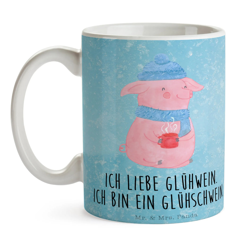 Tasse Schwein Glühwein Tasse, Porzellantasse, Tasse mit Motiven, Kaffeetasse, Tasse mit Zitaten, Bürotasse, Teetasse, Keramiktasse, Geschenktasse, Winter, Weihnachten, Weihnachtsdeko, Nikolaus, Advent, Heiligabend, Wintermotiv, Punsch, Glühschwein, Glühwein, Weihnachtsmarkt