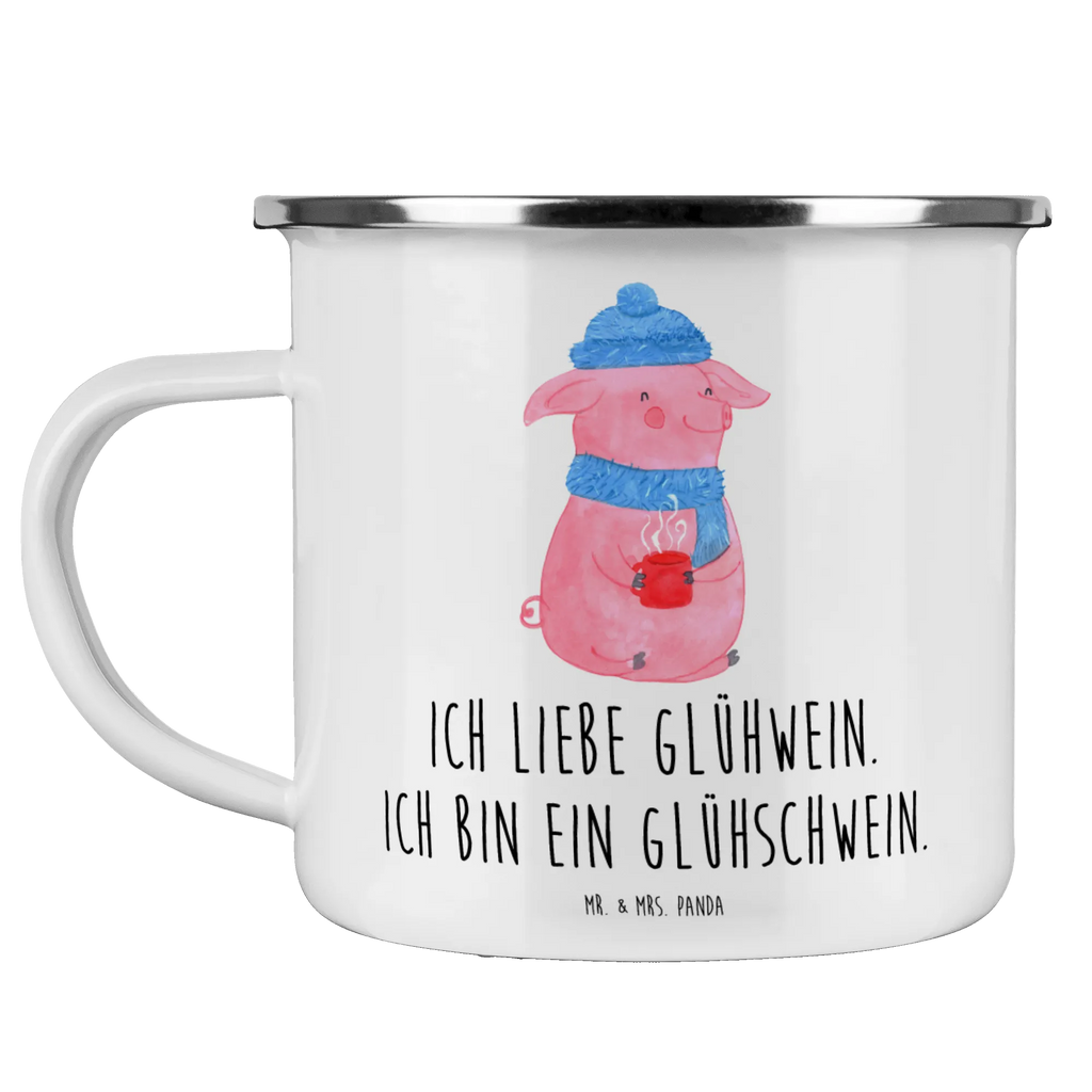 Kempingowy kubek emaliowany świnia grzane wino wandertasse, Metalltasse, Teebecher, Tasse, blechbecher, Kaffeebecher, Reisebecher, Campingtasse, Campingbecher, metallbecher, wanderbecher, Kaffeetasse, becher emaille, reisetasse, emaillebecher, Becher, Emaille Tasse, Pott, Emailletasse, Trinkbecher, Teetasse, Blechtasse, Tasse Emaille, Emaille Becher, Wintermotiv, Winter, Weihnachtsdeko, Nikolaus, Advent, Heiligabend, Weihnachten, Glühwein, Punsch, Weihnachtsmarkt, Glühschwein