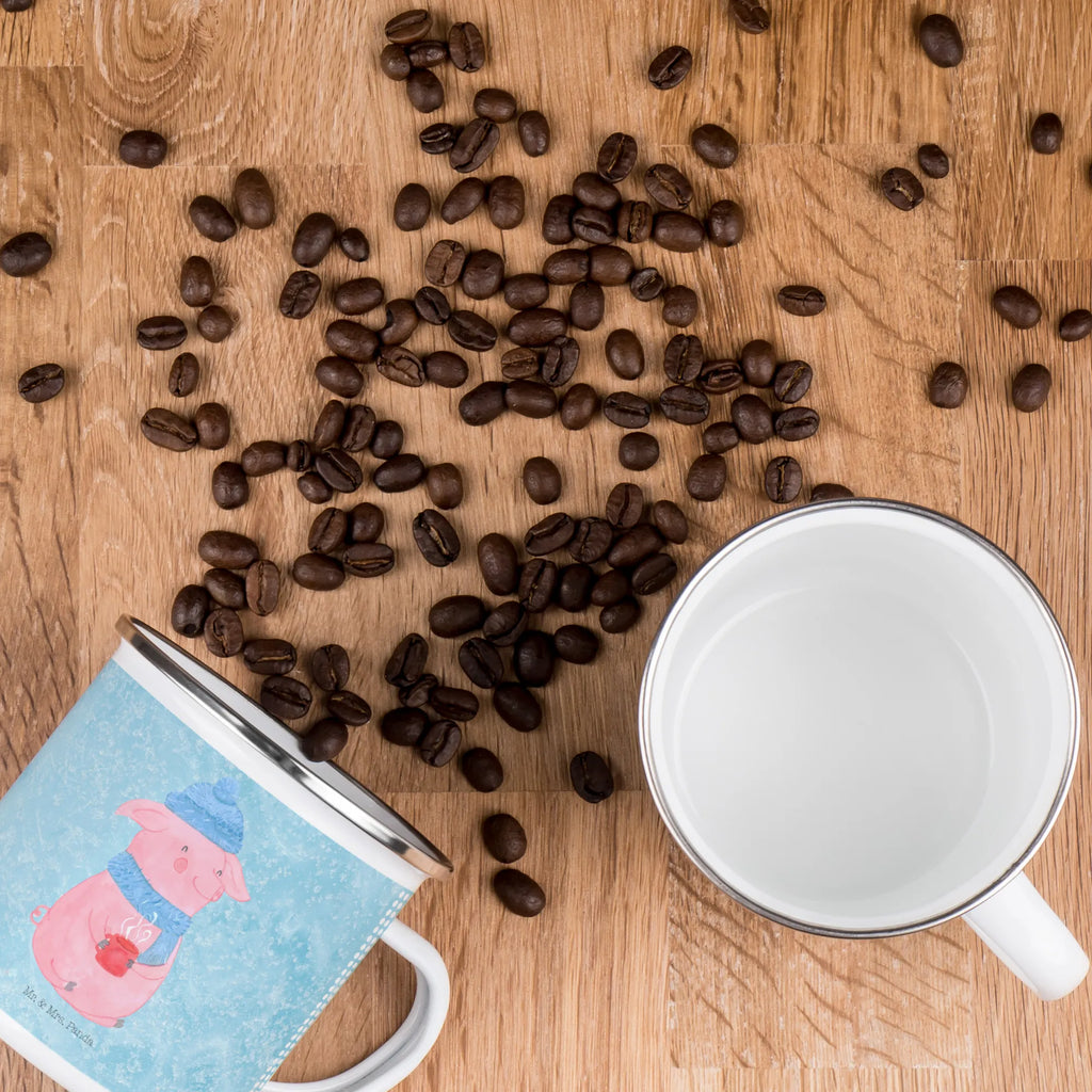 Kempingowy kubek emaliowany świnia grzane wino wandertasse, Metalltasse, Teebecher, Tasse, blechbecher, Kaffeebecher, Reisebecher, Campingtasse, Campingbecher, metallbecher, wanderbecher, Kaffeetasse, becher emaille, reisetasse, emaillebecher, Becher, Emaille Tasse, Pott, Emailletasse, Trinkbecher, Teetasse, Blechtasse, Tasse Emaille, Emaille Becher, Wintermotiv, Winter, Weihnachtsdeko, Nikolaus, Advent, Heiligabend, Weihnachten, Glühwein, Punsch, Weihnachtsmarkt, Glühschwein