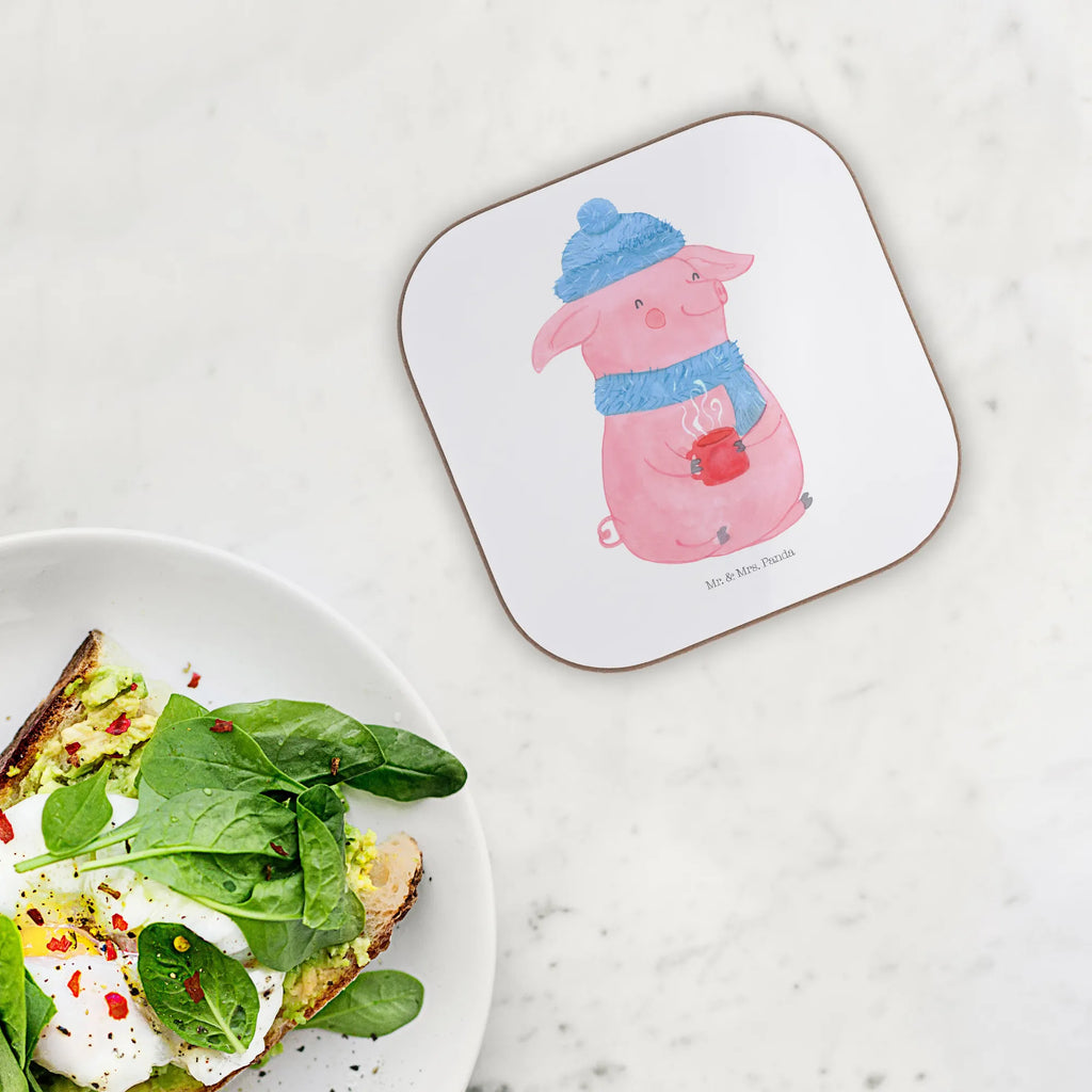 Podkładka świnia grzane wino Zima, Boże Narodzenie, dekoracje świąteczne, Mikołaj, Adwent, Wigilia, zimowy motyw