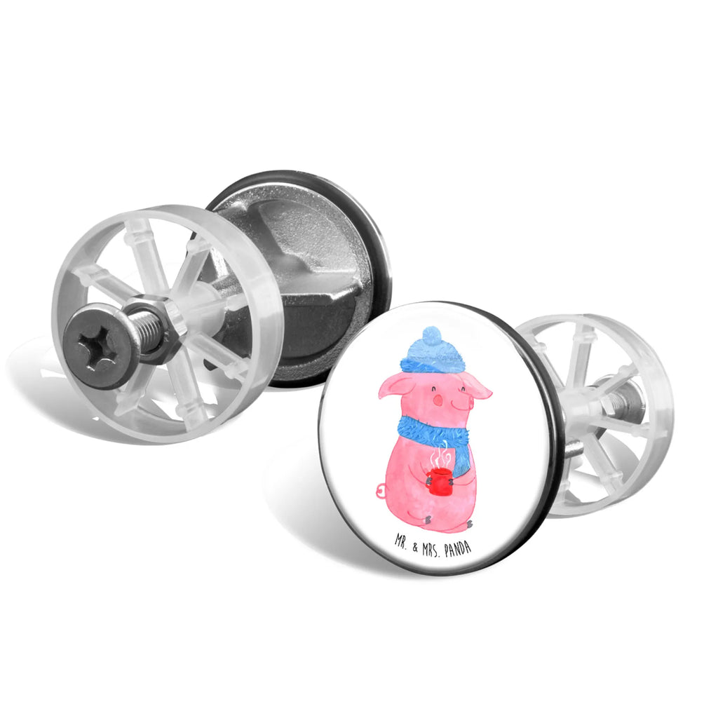 Sink plug Pig Mulled wine drain plugs, drain set, washbasin plugs, stoppers, universal, Washbasin plugs, washbasin, Winter, Christmas, Christmas time, snow, mulled wine, punch, mulled pig, Christmas market