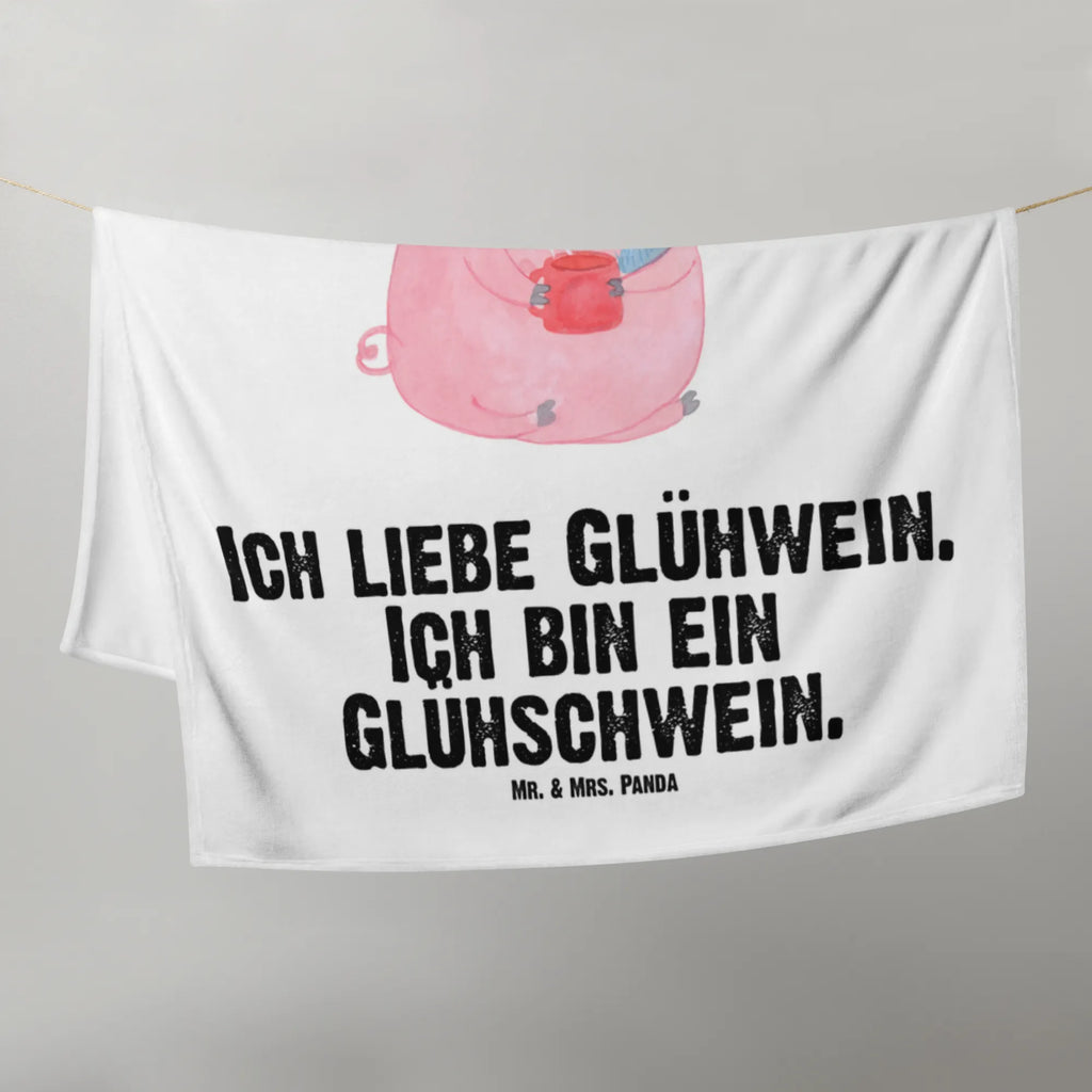 Kocyk dla niemowląt świnia grzane wino Zima, Boże Narodzenie, dekoracje świąteczne, Mikołaj, Adwent, Wigilia, zimowy motyw