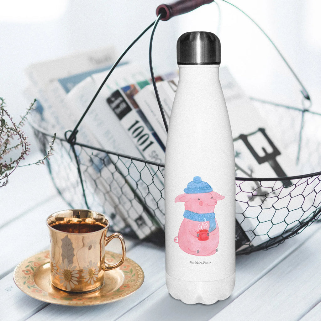 Insulated bottle Pig Mulled wine Thermos bottle 500ml, Thermos bottle, Thermos, stainless steel, Thermos bottles, Winter, Christmas, Christmas time, snow, punch, Christmas market, mulled pig, mulled wine