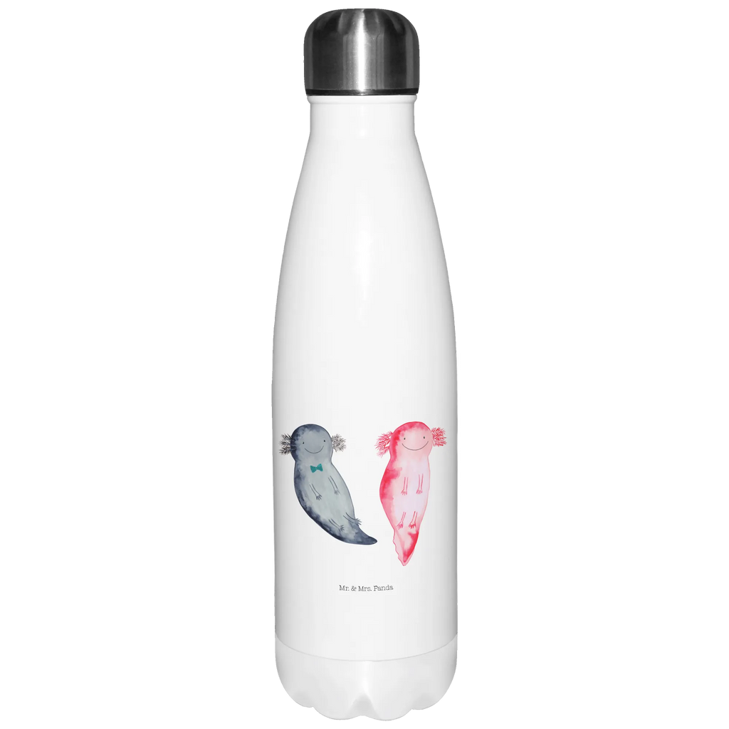 Insulated bottle axolotl Girlfriend stainless steel, Thermos bottle 500ml, Thermos, Thermos bottles, Thermos bottle, Axolotl, Axelotl, marine animals, Mexican walking fish, salamander, amphibian, valentine's day, great love, axolotl, fiancé, tail, proof of love, friend, husband, anniversary, love, axolot
