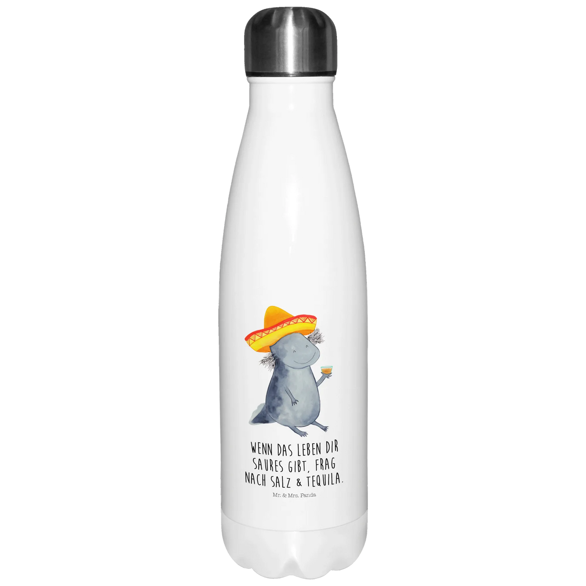 Thermosflasche Axolotl Tequila Edelstahl Thermosflasche, flasche aus edelstahl, Vakuumflasche, Trinkgefäß, thermosflaschen, Trinkflasche Isoliert, Isolier-Trinkflasche, Wasserflasche, Getränkeflasche, thermobehälter, isolierflaschen, trinkflaschen, Sportflasche, Outdoorflasche, Sprudelflasche, Thermo-Trinkflasche, thermo trinkflasche, Thermos, Thermosflasche, metallflasche, thermobottle, reiseflasche, isolierbehälter, wanderflasche, Trinkflasche, Kaffeeflasche, isolier trinkflasche, Edelstahlflasche, Thermoflasche Edelstahl, edelstahl isolierflasche, Teeflasche, Trinkbehälter, schulflasche, edelstahl wasserflasche, Axolotl, Molch, Mexico, Zitrone, Schwanzlurch, Mexiko, Lurch, Feuerdrache, Sombrero, Spruch, Feuersalamander, Motivation, Lurche, Axolot, Tequila