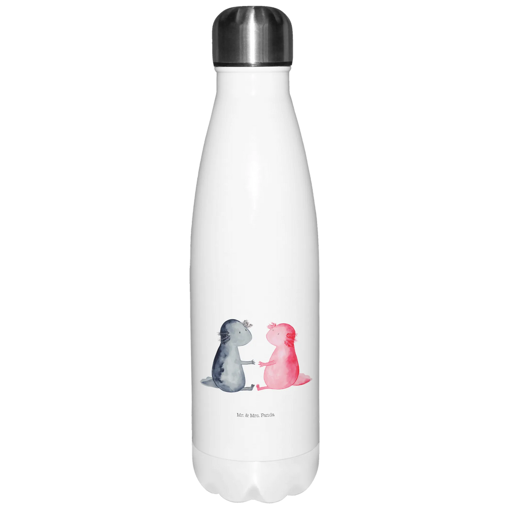 Insulated bottle axolotl Love stainless steel, Thermos bottle 500ml, Thermos bottle, Thermos, Thermos bottles, Axolotl, Axelotl, marine animals, Mexican walking fish, salamander, amphibian, anniversary, husband, axolotl, valentine's day, friend, great love, proof of love, love, tail, axolot, fiancé