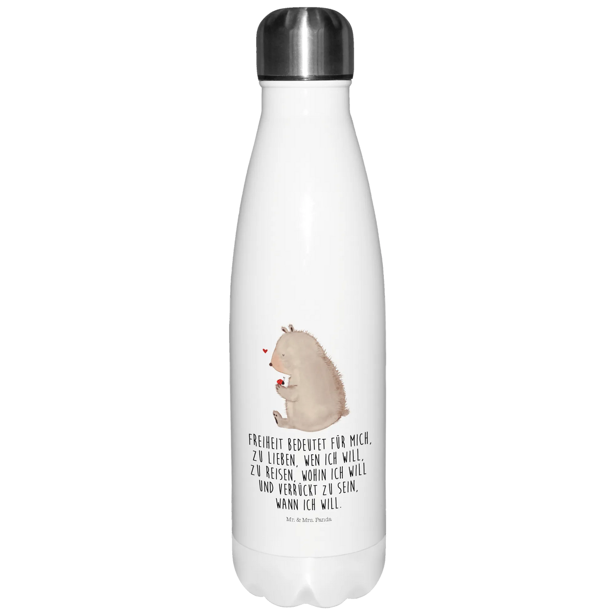 Thermosflasche Bär Marienkäfer Trinkgefäß, edelstahl wasserflasche, isolierbehälter, Vakuumflasche, schulflasche, Sprudelflasche, Isolier-Trinkflasche, isolierflaschen, thermobottle, isolier trinkflasche, Getränkeflasche, Teeflasche, thermosflaschen, trinkflaschen, Thermo-Trinkflasche, thermo trinkflasche, Kaffeeflasche, Sportflasche, Trinkbehälter, metallflasche, thermobehälter, reiseflasche, Thermosflasche, Thermoflasche Edelstahl, Trinkflasche, Thermos, flasche aus edelstahl, edelstahl isolierflasche, Wasserflasche, Trinkflasche Isoliert, wanderflasche, Edelstahlflasche, Outdoorflasche, Edelstahl Thermosflasche, Teddy, Bär, Teddybär, Liebe, Motivation, Marienkäfer, Das Leben Ist schön, Freiheit