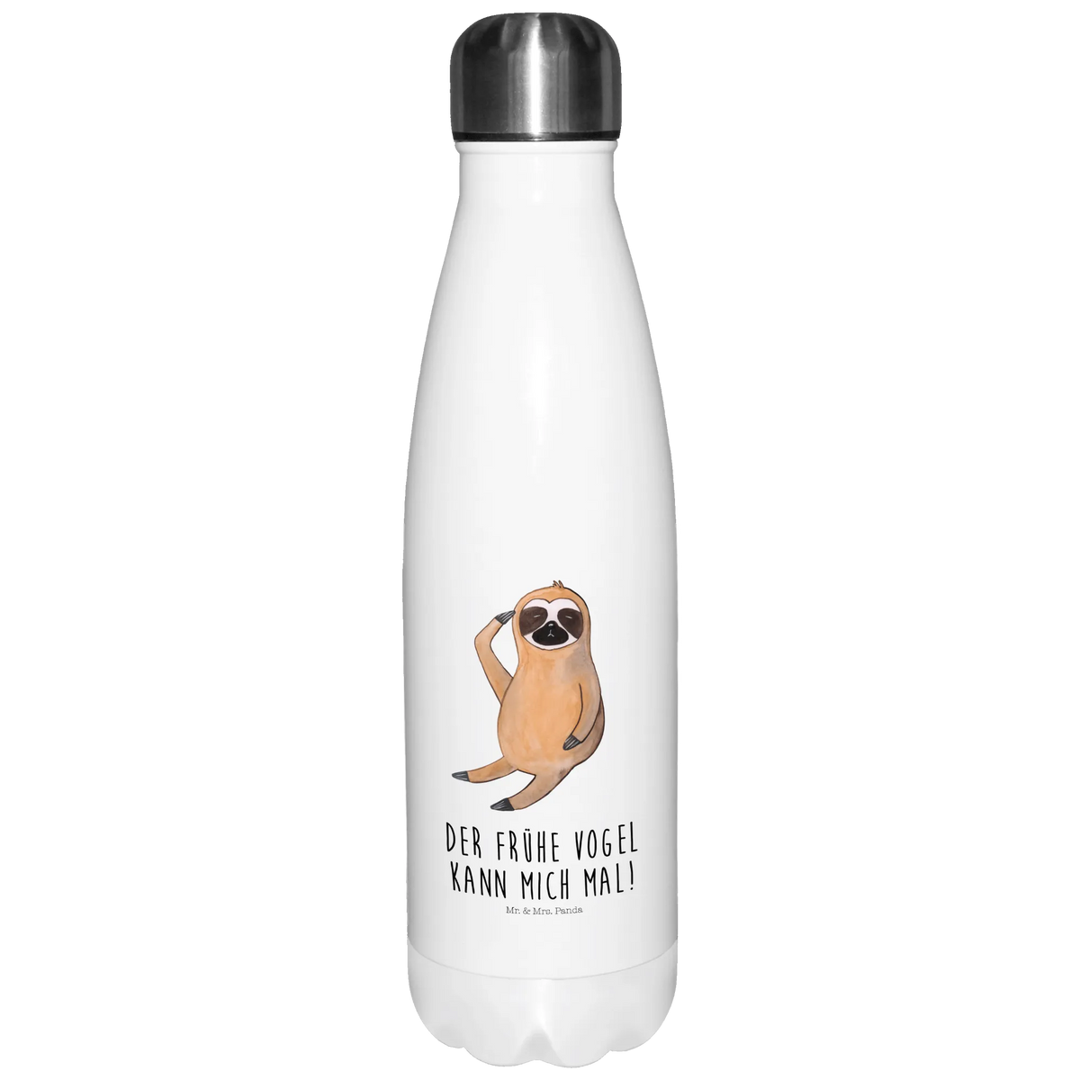 Insulated bottle sloth Bird trend animal, the early bird, early riser, early bird, lazy, favourite animal, morning grumbler