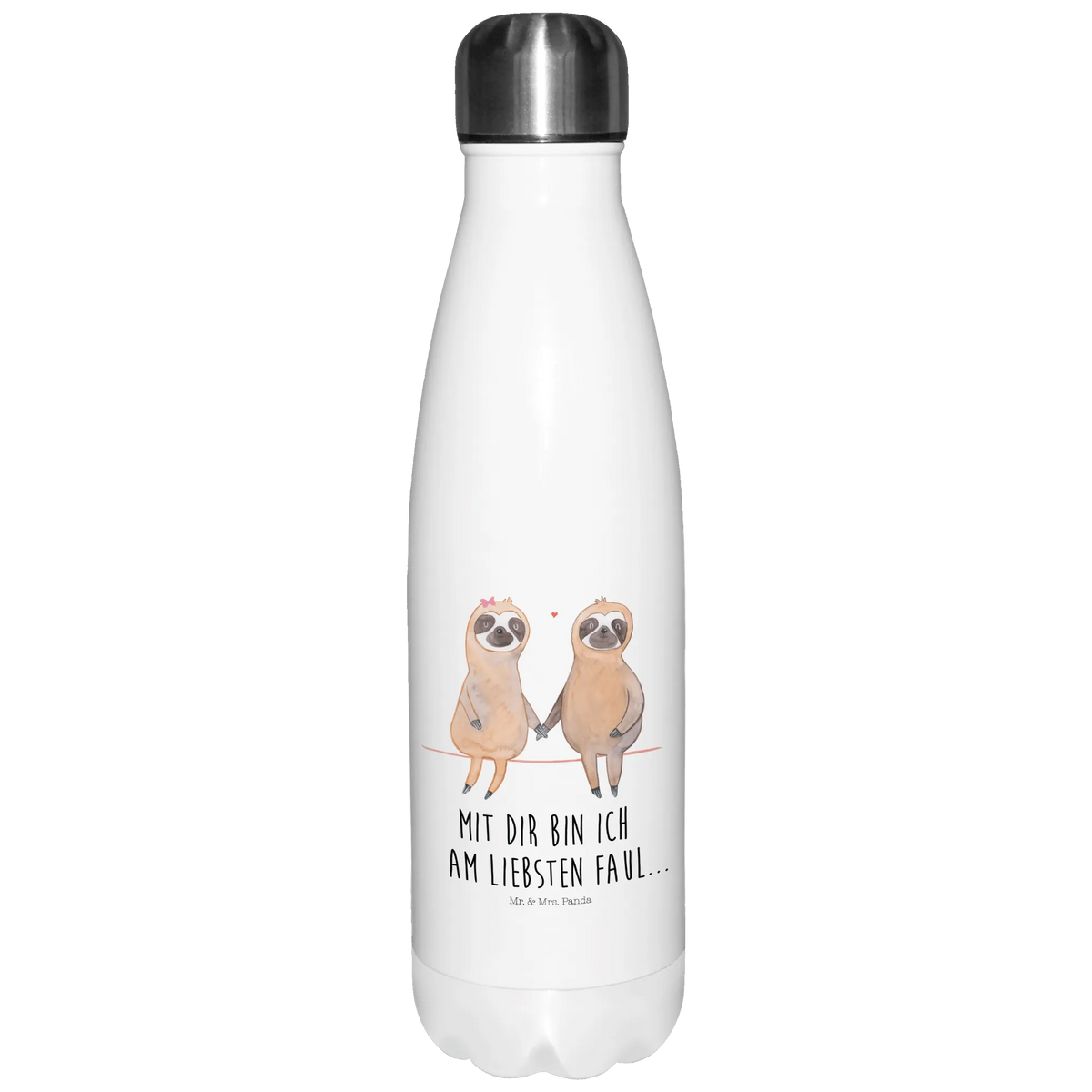 Insulated bottle sloth pair isolierbehälter, thermosflaschen, reiseflasche, thermo trinkflasche, edelstahl isolierflasche, Vakuumflasche, Trinkflasche, Trinkflasche Isoliert, Thermosflasche, wanderflasche, Thermos, Teeflasche, trinkflaschen, isolierflaschen, Outdoorflasche, Sprudelflasche, thermobottle, Edelstahl Thermosflasche, Sportflasche, flasche aus edelstahl, edelstahl wasserflasche, Getränkeflasche, metallflasche, Kaffeeflasche, Trinkbehälter, Edelstahlflasche, Thermo-Trinkflasche, Trinkgefäß, Wasserflasche, isolier trinkflasche, thermobehälter, Isolier-Trinkflasche, schulflasche, Thermoflasche Edelstahl, Faultier, Faultier Deko, Faultier Geschenk, Beziehung, Liebe, Faultierliebe, faul, Faultierpärchen, Verlobt, Relaxen, Lieblingstier, Pärchen, Gemeinsam, Verliebt, Faultiere, Liebespaar, Langsamkeit