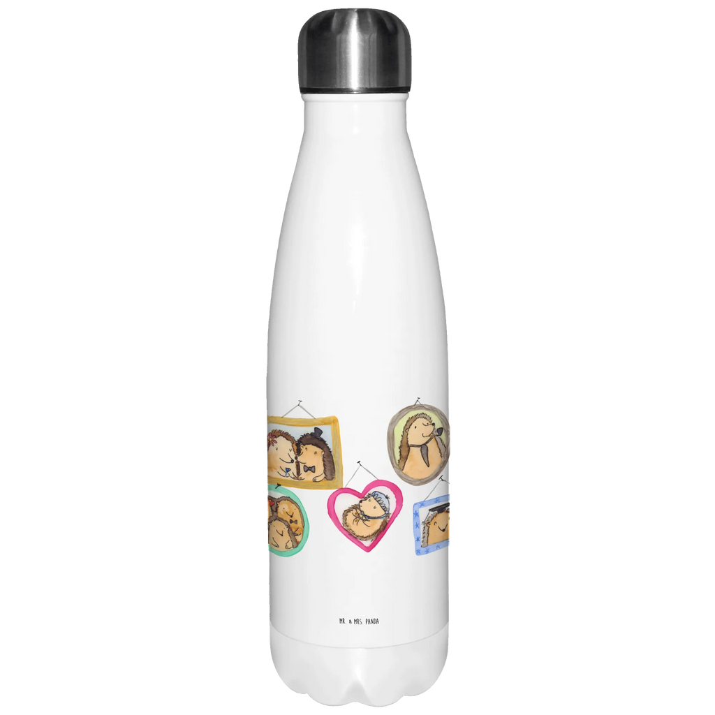 Insulated bottle Hedgehog family Thermos bottles, Thermos bottle, stainless steel, Thermos, Thermos bottle 500ml, Family, Father's Day, Mother's Day, brother, sister, Mom, Dad, hedgehogs, dad, love, mum, pictures, happiness, solidarity