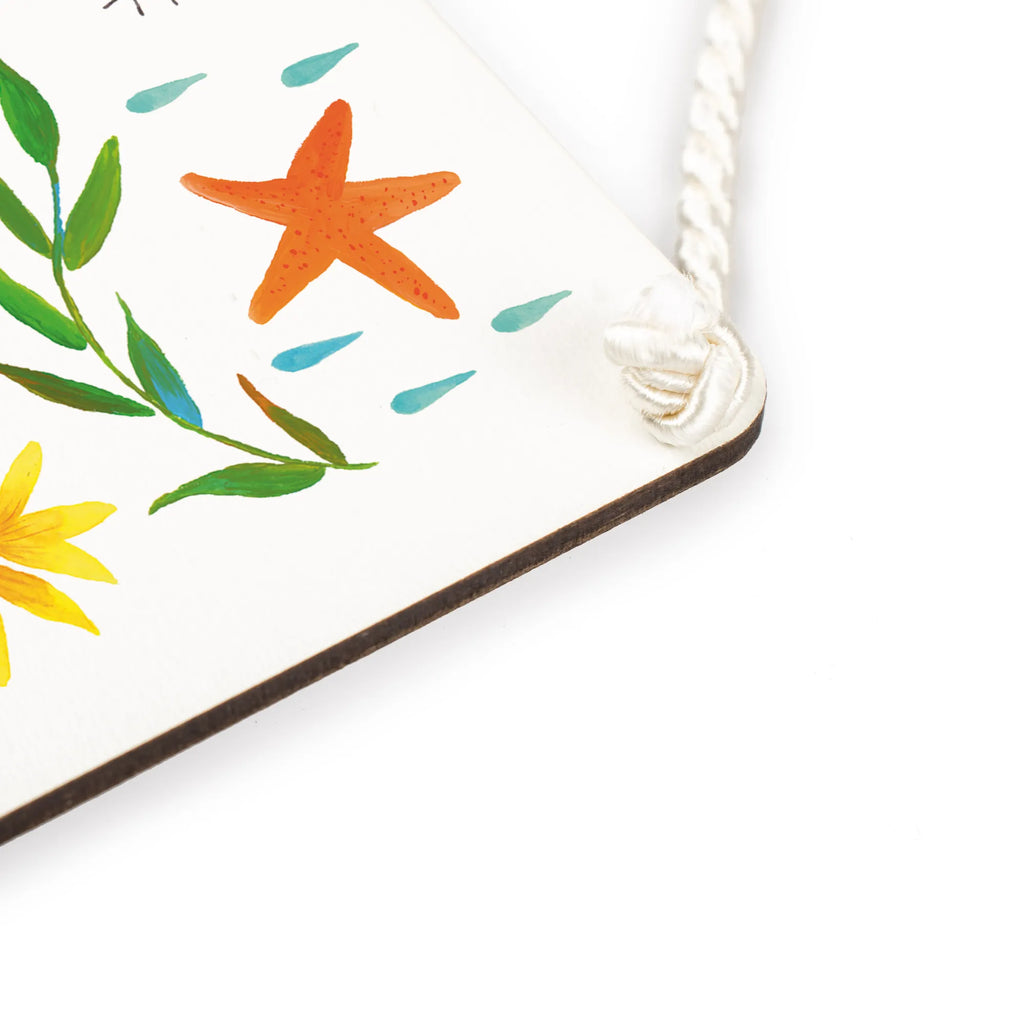 Decorative sign Summer Nature, joy of life, love, Decoration, Decoration house, Season motive, Sun picture, Summer, July, Flower motive, August, June, Gift gardener