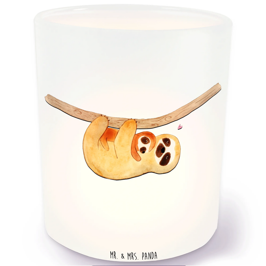 Lantern sloth child Wind light, glass tealight, tealight holder, Sloth, sloth, trend animal, love, mother, baby, child, mom, birth