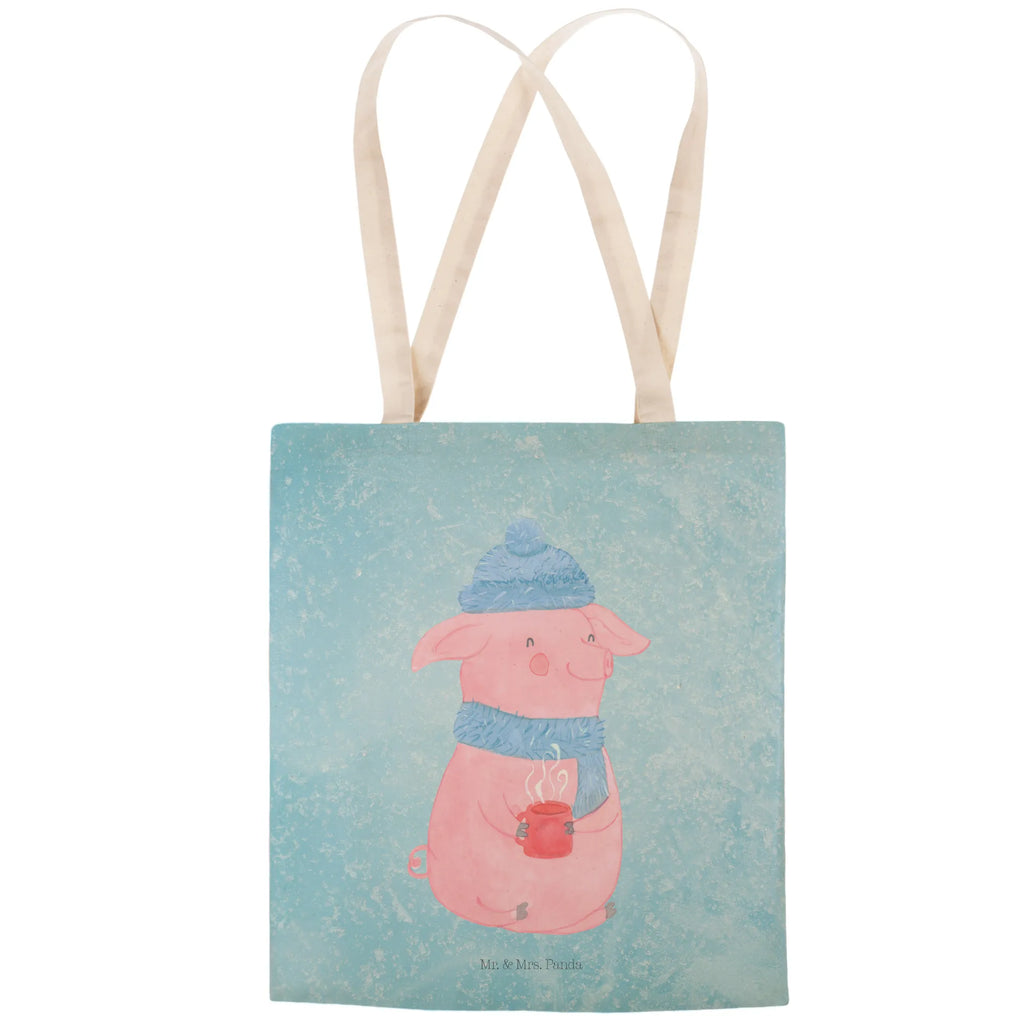 Shopping bag piggy Mulled wine shopper, cloth bag, cotton bag, bag, shoulder bag, Carrier bag, pouch, Winter, Christmas, Christmas time, snow, saying, Christmas market, mulled wine, drunk
