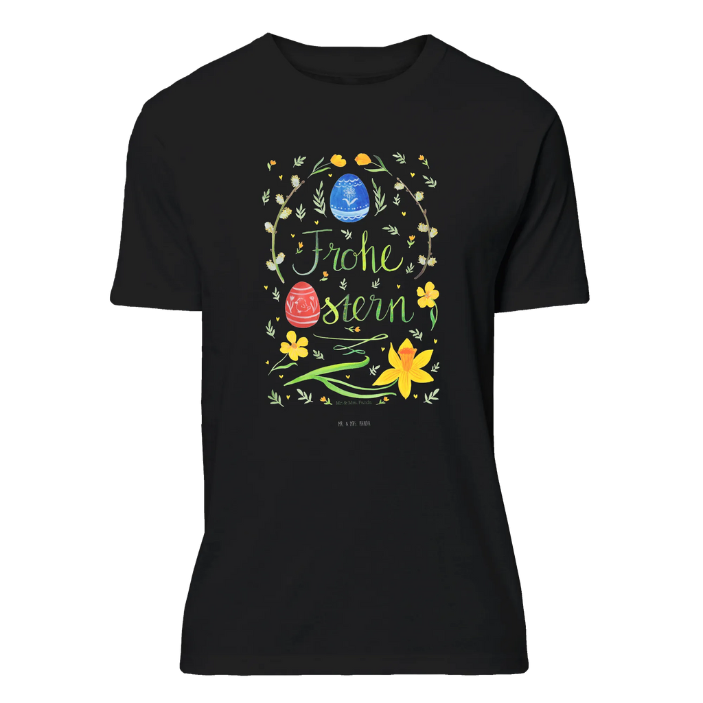 T-Shirt Standard Frohe Ostern Shirt, Nachthemd, Lustiges T-Shirt, Tshirt, Schlafshirt, T-Shirt mit Spruch, T-Shirt, Jubiläum, Damen, Herrn, Geburstag, Junggesellenabschied, Ostern, Osterdeko, Osterhase, Osternest, Ostergeschenke, Geschenke zu Ostern, Ostern Geschenk, Ostergeschenke Kinder, Ostern Kinder, Weidenkätzchen. Lettering, Bemalte Ostereier, Osterei, Ostergrüße, Frohe Ostern, Osterblume