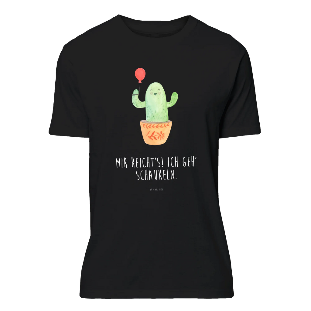 T-Shirt Standard Kaktus Luftballon T-Shirt mit Spruch, Shirt, T-Shirt, Damen, Nachthemd, Jubiläum, Schlafshirt, Junggesellenabschied, Tshirt, Herrn, Geburstag, Lustiges T-Shirt, Kakteen, Kaktus, Freude, Freund, Prüfung, Büro, Neustart, Freundin, Stress, Büroalltag, Luftballon, Ausbildung
