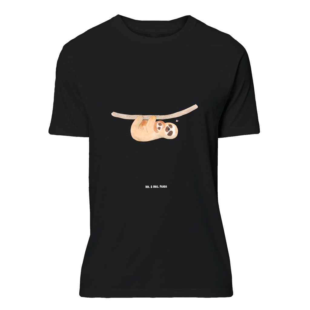 T-Shirt Standard Faultier mit Kind T-Shirt, Damen, Jubiläum, Shirt, Geburstag, Schlafshirt, Nachthemd, Tshirt, Junggesellenabschied, T-Shirt mit Spruch, Herrn, Lustiges T-Shirt, Faultier Geschenk, Faultier Deko, Faultier, Kinder, Mama, Baby, Geburt, Faulheit, Mutter, Spaß, Liebe, Niedlichkeit, Kind