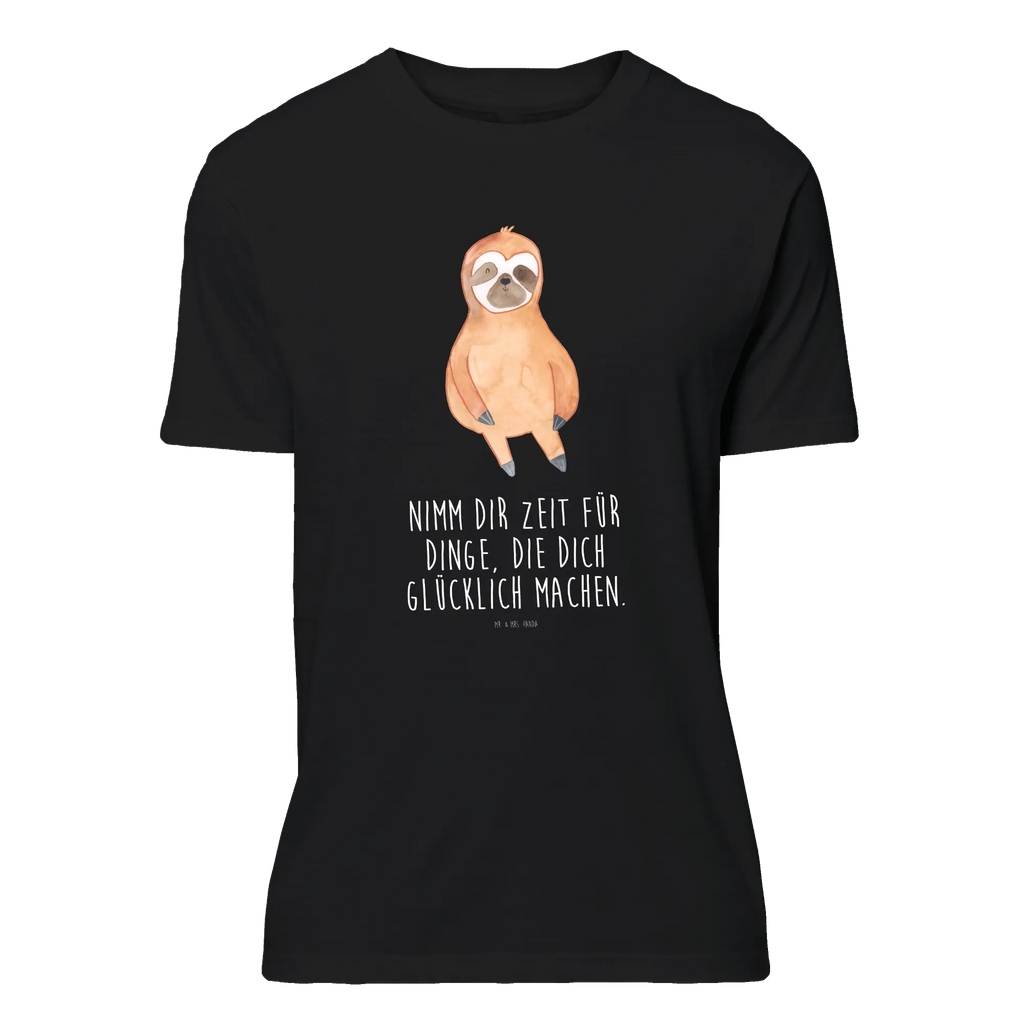 T-Shirt Standard Faultier Zufrieden Junggesellenabschied, Jubiläum, Lustiges T-Shirt, Herrn, Tshirt, T-Shirt mit Spruch, Nachthemd, T-Shirt, Damen, Geburstag, Schlafshirt, Shirt, Faultier Geschenk, Faultier Deko, Faultier, Faultiere, Zufrieden, Lieblingstier, Ruhe, Zufriedenheit, Glück, Pause, Gelassenheit, glücklich, Happy, Frieden, faul, Relaxen