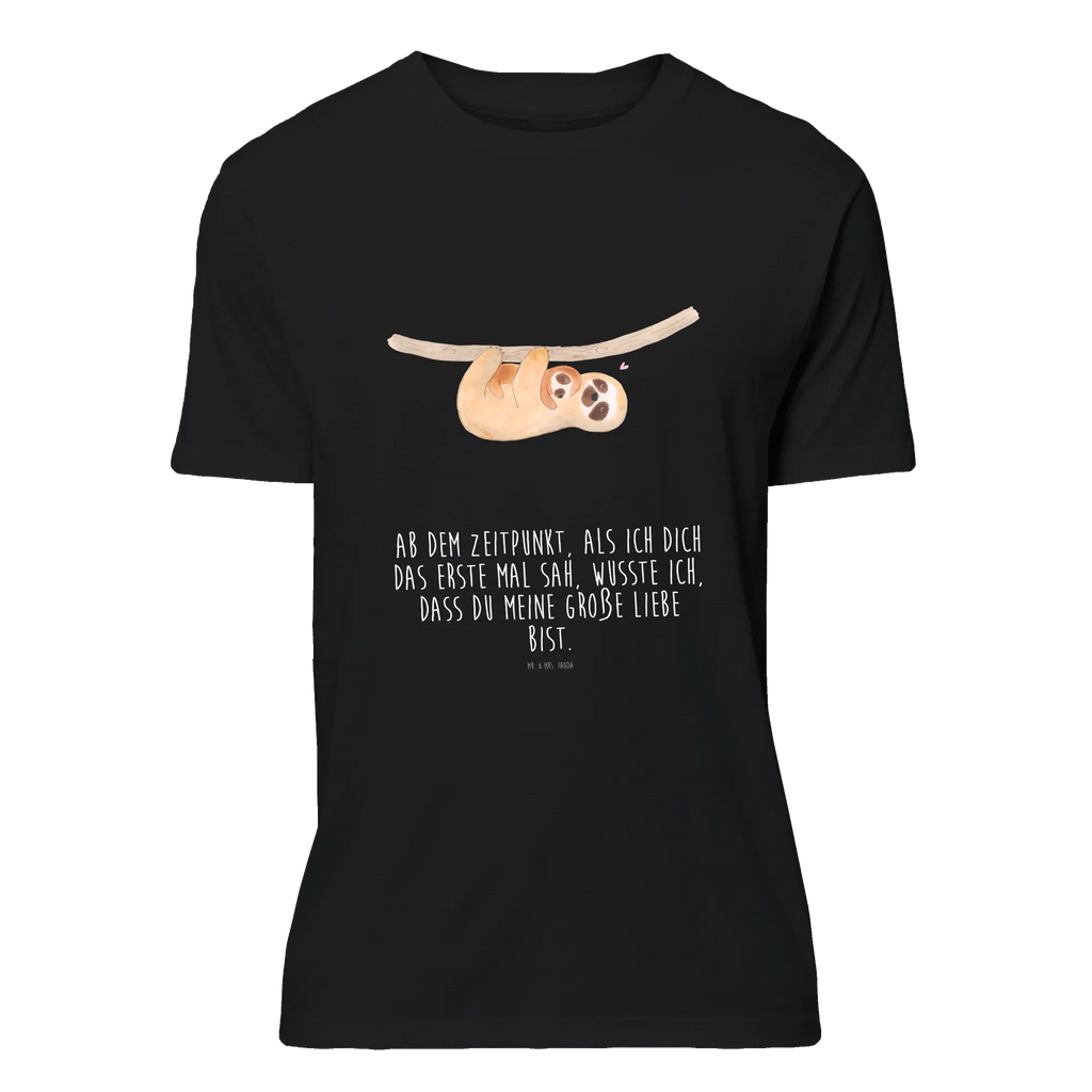 T-Shirt Standard Faultier mit Kind T-Shirt, Damen, Jubiläum, Shirt, Geburstag, Schlafshirt, Nachthemd, Tshirt, Junggesellenabschied, T-Shirt mit Spruch, Herrn, Lustiges T-Shirt, Faultier Geschenk, Faultier Deko, Faultier, Kinder, Mama, Baby, Geburt, Faulheit, Mutter, Spaß, Liebe, Niedlichkeit, Kind