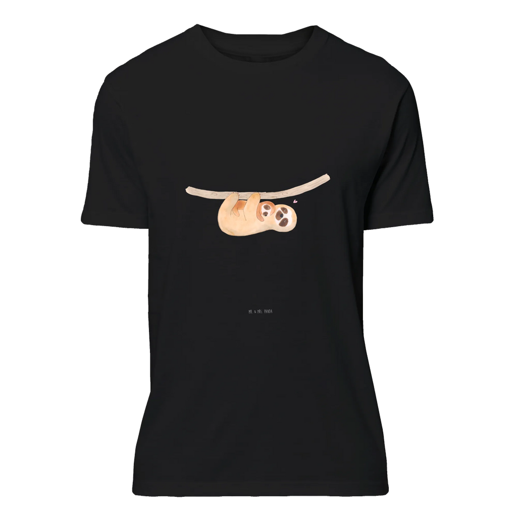 T-Shirt Standard Faultier mit Kind T-Shirt, Damen, Jubiläum, Shirt, Geburstag, Schlafshirt, Nachthemd, Tshirt, Junggesellenabschied, T-Shirt mit Spruch, Herrn, Lustiges T-Shirt, Faultier Geschenk, Faultier Deko, Faultier, Kinder, Mama, Baby, Geburt, Faulheit, Mutter, Spaß, Liebe, Niedlichkeit, Kind