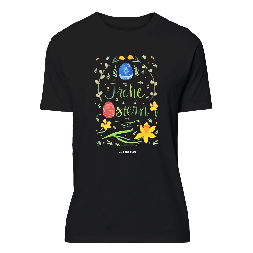 T-Shirt Standard Frohe Ostern Shirt, Nachthemd, Lustiges T-Shirt, Tshirt, Schlafshirt, T-Shirt mit Spruch, T-Shirt, Jubiläum, Damen, Herrn, Geburstag, Junggesellenabschied, Ostern, Osterdeko, Osterhase, Osternest, Ostergeschenke, Geschenke zu Ostern, Ostern Geschenk, Ostergeschenke Kinder, Ostern Kinder, Weidenkätzchen. Lettering, Bemalte Ostereier, Osterei, Ostergrüße, Frohe Ostern, Osterblume