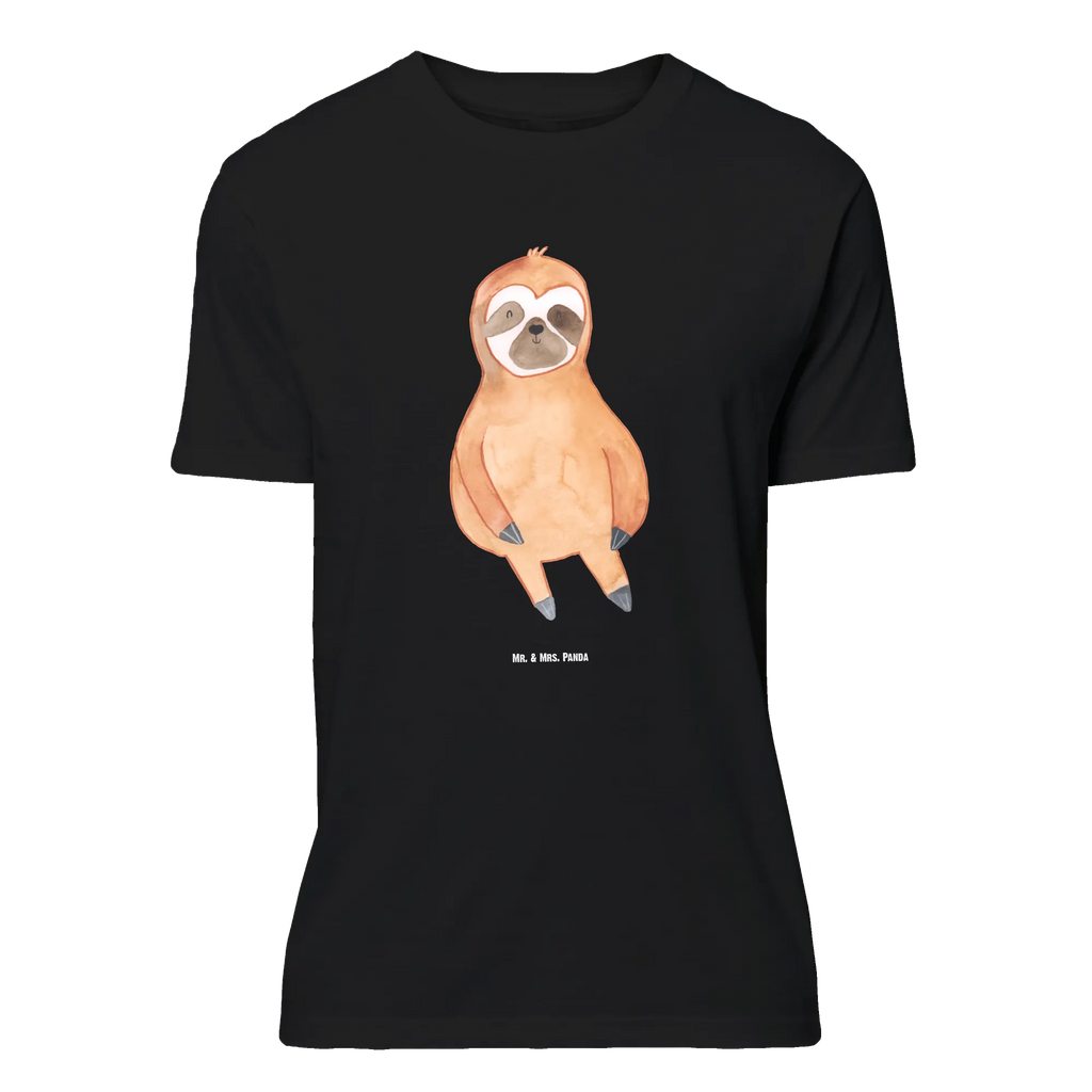 T-Shirt Standard Faultier Zufrieden Junggesellenabschied, Jubiläum, Lustiges T-Shirt, Herrn, Tshirt, T-Shirt mit Spruch, Nachthemd, T-Shirt, Damen, Geburstag, Schlafshirt, Shirt, Faultier Geschenk, Faultier Deko, Faultier, Faultiere, Zufrieden, Lieblingstier, Ruhe, Zufriedenheit, Glück, Pause, Gelassenheit, glücklich, Happy, Frieden, faul, Relaxen