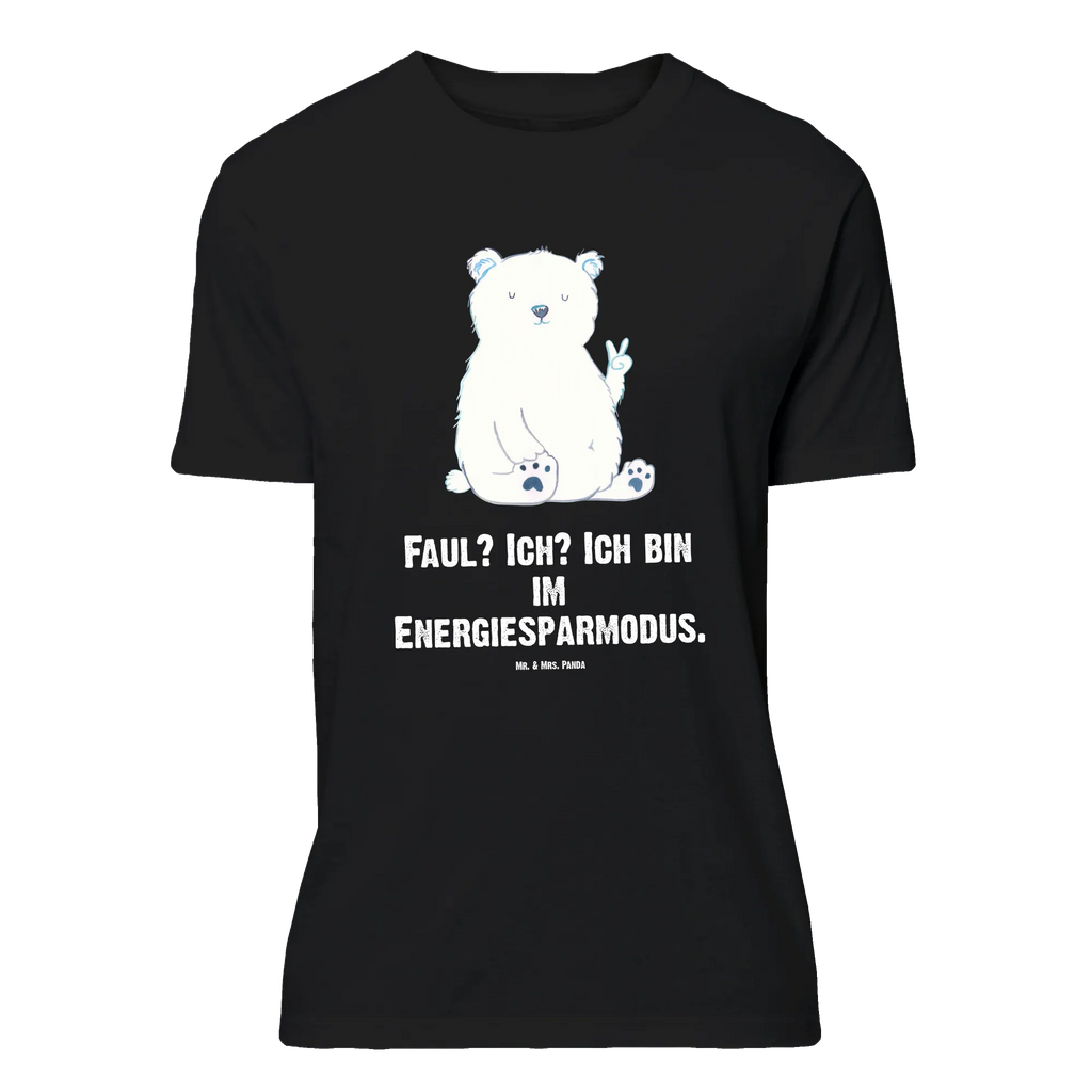T-Shirt Standard Eisbär Faul Schlafshirt, Damen, Junggesellenabschied, Geburstag, Tshirt, Herrn, T-Shirt mit Spruch, Lustiges T-Shirt, Jubiläum, Shirt, T-Shirt, Nachthemd, Teddy, Bär, Teddybär, Homeoffice, Arbeitsplatz, Relaxen, Bürojob, Entspannen, Faul, Arbeit, Nordpol, Eisbär, Büro