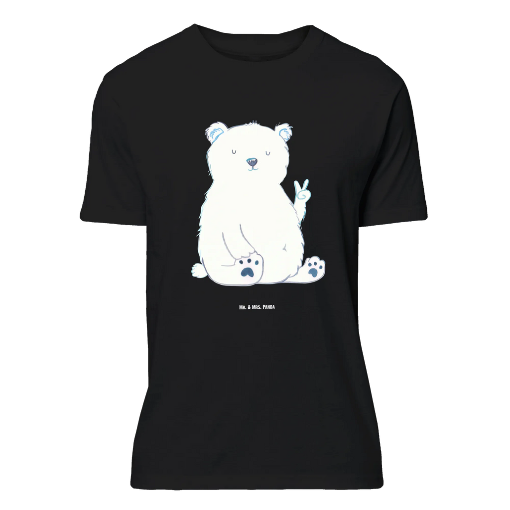 T-Shirt Standard Eisbär Faul Schlafshirt, Damen, Junggesellenabschied, Geburstag, Tshirt, Herrn, T-Shirt mit Spruch, Lustiges T-Shirt, Jubiläum, Shirt, T-Shirt, Nachthemd, Teddy, Bär, Teddybär, Homeoffice, Arbeitsplatz, Relaxen, Bürojob, Entspannen, Faul, Arbeit, Nordpol, Eisbär, Büro