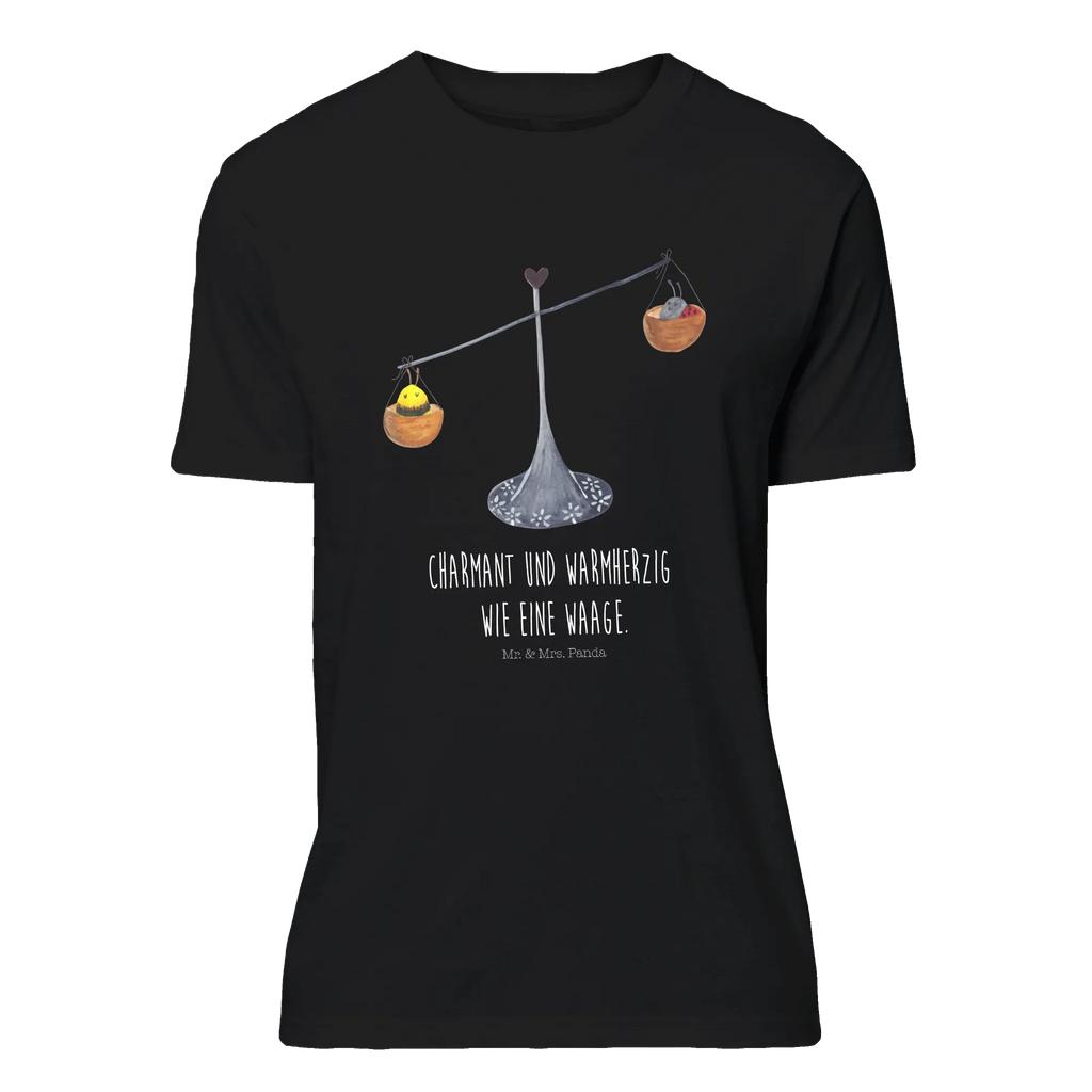 T-Shirt Standard Sternzeichen Waage Lustiges T-Shirt, Damen, Herrn, Shirt, T-Shirt mit Spruch, Tshirt, T-Shirt, Nachthemd, Geburstag, Junggesellenabschied, Jubiläum, Schlafshirt, Horoskop, Sternzeichen, Aszendent, Tierkreiszeichen, Astrologie, Waage, Geburtstag Oktober, Geschenk Oktober, Geburtstag September, Hummel, Gleichgewicht, Biene, Marienkäfer, Geschenk September, Waage Sternzeichen, Waage Geschenk