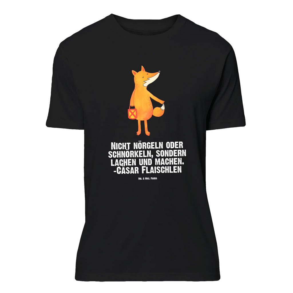 T-Shirt Standard Fuchs Laterne Schlafshirt, Jubiläum, Herrn, Damen, Shirt, Nachthemd, Tshirt, T-Shirt mit Spruch, T-Shirt, Lustiges T-Shirt, Geburstag, Junggesellenabschied, Fuchs, Laterne, Sankt Martin, Füchse, Spruch Trösten, Laternenumzug, Cäsar Otto Hugo Flaischlen, Aufmuntern, Liebeskummer Spruch