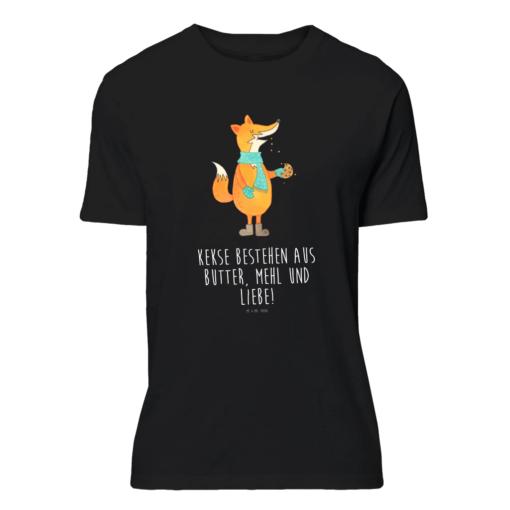 T-Shirt Standard Fuchs Keks T-Shirt mit Spruch, Jubiläum, Geburstag, Damen, Shirt, Schlafshirt, T-Shirt, Tshirt, Nachthemd, Herrn, Lustiges T-Shirt, Junggesellenabschied, Fuchs, Liebe, Backen Spruch, Küche Deko, Winter, Kekse, Weihnachtszeit, Füchse, Plätzchen