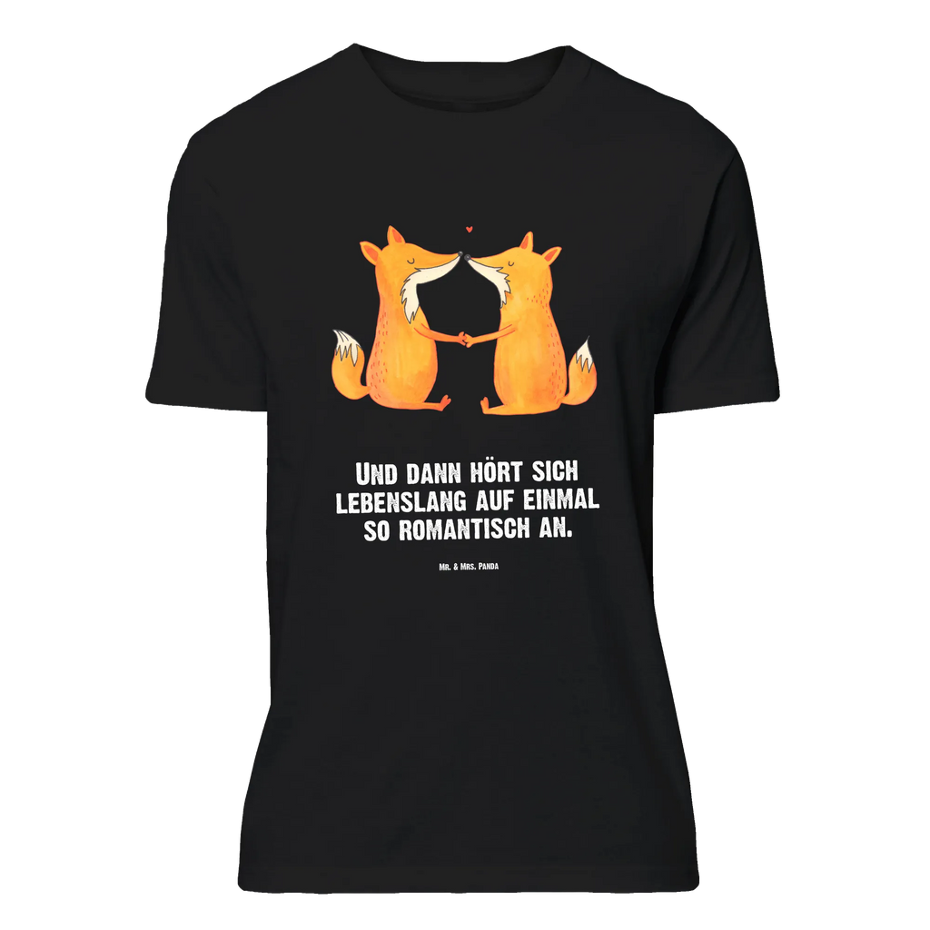 T-Shirt Standard Füchse Liebe Männer, T-Shirt, Nachthemd, Schlafshirt, Herrn, Shirt, Party, Junggesellenabschied, T-Shirt mit Spruch, Tshirt, Frauen, Jubiläum, Geburstag, Lustiges T-Shirt, Damen, Sprüche, Fuchs, Freund, Verlobte, Füchse, Paar, Liebespaar, Liebe, Ehemann, Ehefrau, Partner, Freundin, Fox, Ehe, Liebesbeweis