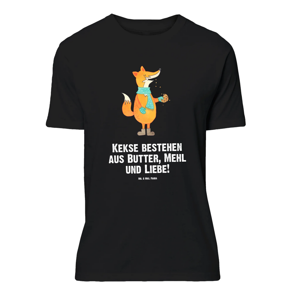 T-Shirt Standard Fuchs Keks T-Shirt mit Spruch, Jubiläum, Geburstag, Damen, Shirt, Schlafshirt, T-Shirt, Tshirt, Nachthemd, Herrn, Lustiges T-Shirt, Junggesellenabschied, Fuchs, Liebe, Backen Spruch, Küche Deko, Winter, Kekse, Weihnachtszeit, Füchse, Plätzchen