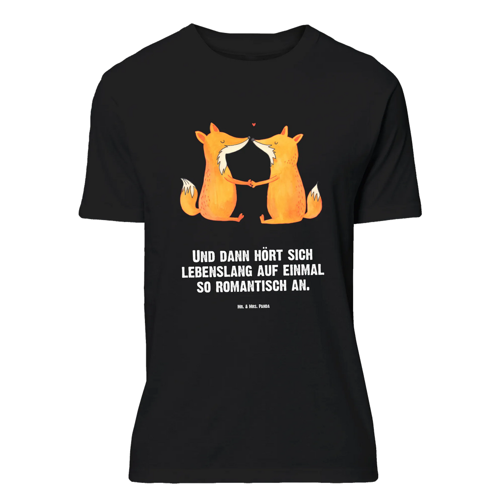 T-Shirt Standard Füchse Liebe Männer, T-Shirt, Nachthemd, Schlafshirt, Herrn, Shirt, Party, Junggesellenabschied, T-Shirt mit Spruch, Tshirt, Frauen, Jubiläum, Geburstag, Lustiges T-Shirt, Damen, Sprüche, Fuchs, Freund, Verlobte, Füchse, Paar, Liebespaar, Liebe, Ehemann, Ehefrau, Partner, Freundin, Fox, Ehe, Liebesbeweis