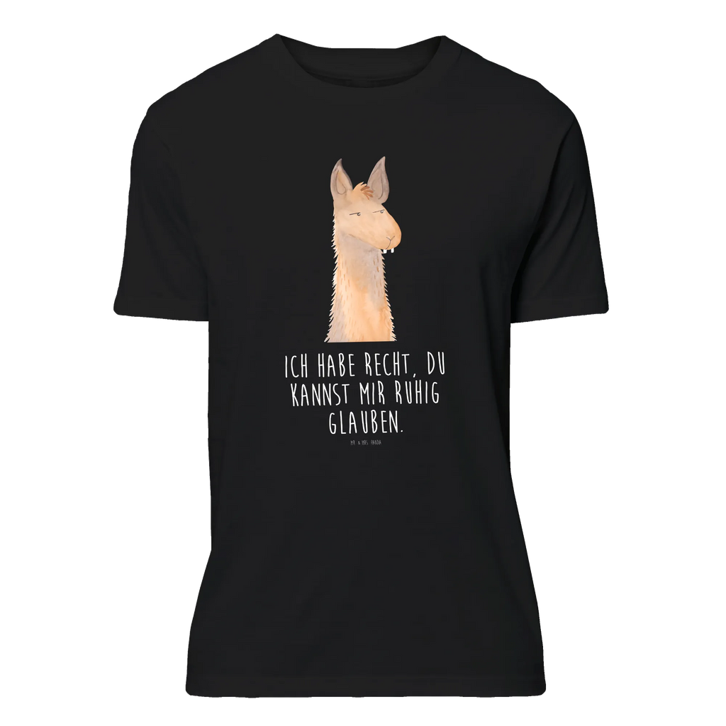 T-Shirt Standard Lamakopf genervt Damen, Shirt, Herrn, Tshirt, Nachthemd, Schlafshirt, Junggesellenabschied, T-Shirt, Geburstag, Lustiges T-Shirt, Jubiläum, T-Shirt mit Spruch, Alpaka, Lama, Lamas, Büroalltag, Freundin, Partnerin, Genervt sein, Büro, Beste Freundin, Chef, Chefin, Recht haben, Azubi