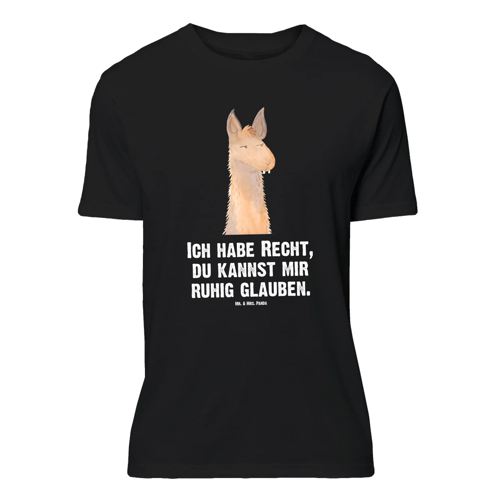 T-Shirt Standard Lamakopf genervt Damen, Shirt, Herrn, Tshirt, Nachthemd, Schlafshirt, Junggesellenabschied, T-Shirt, Geburstag, Lustiges T-Shirt, Jubiläum, T-Shirt mit Spruch, Alpaka, Lama, Lamas, Büroalltag, Freundin, Partnerin, Genervt sein, Büro, Beste Freundin, Chef, Chefin, Recht haben, Azubi