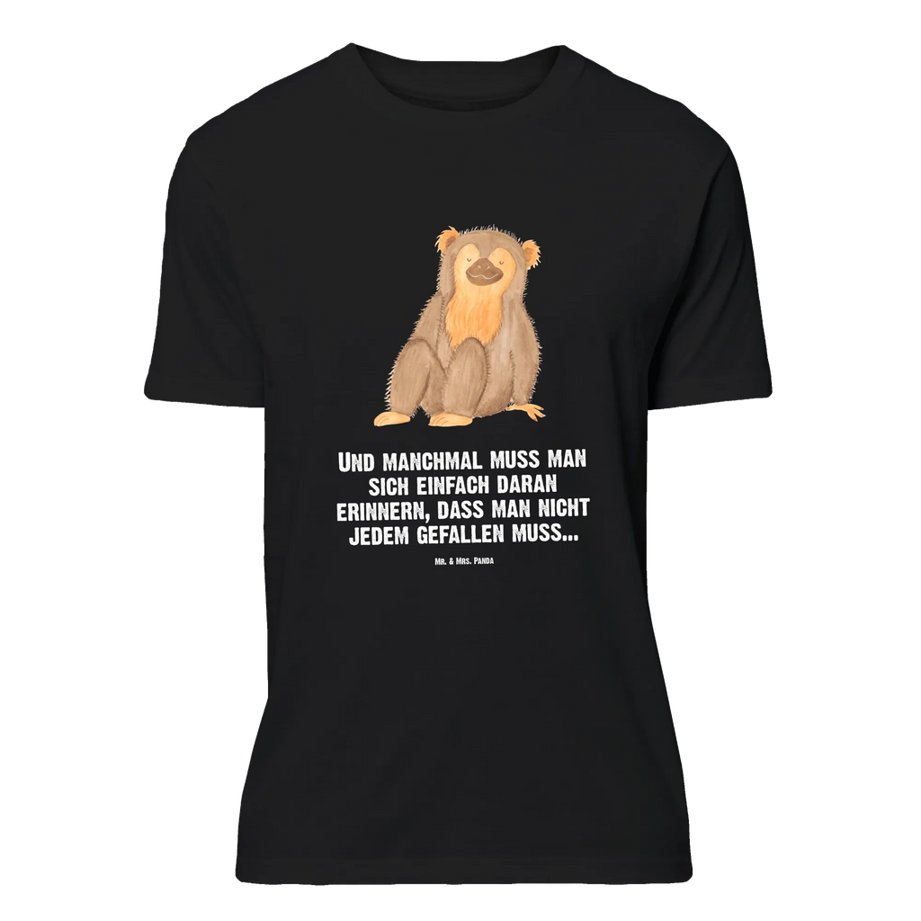 T-Shirt Standard Affe Schlafshirt, Geburstag, Damen, T-Shirt, Nachthemd, Junggesellenabschied, Herrn, Lustiges T-Shirt, Jubiläum, T-Shirt mit Spruch, Tshirt, Shirt, Wildtiere, Afrika, Liebe, Selbstachtung, Äffchen, Respekt, Affen, Affe, Motivation, Selbstliebe, Selfcare, Selbstbewusstsein