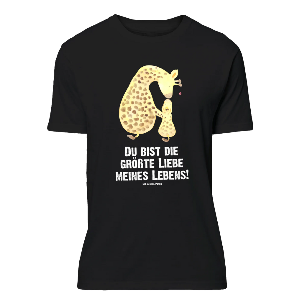 T-Shirt Standard Giraffe mit Kind Herrn, Tshirt, T-Shirt, Junggesellenabschied, Damen, T-Shirt mit Spruch, Jubiläum, Nachthemd, Schlafshirt, Shirt, Lustiges T-Shirt, Geburstag, Wildtiere, Afrika, Mama, Tochter, Mutter, Lieblingsmensch, Kind, Sohn, Giraffe