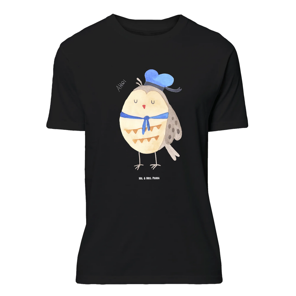 T-Shirt Standard Eule Matrose Nachthemd, Junggesellenabschied, T-Shirt mit Spruch, Herrn, Jubiläum, T-Shirt, Schlafshirt, Lustiges T-Shirt, Shirt, Damen, Geburstag, Tshirt, Eule, Wortspiel Lustig, Owl, Seefahrer, Freundin, Matrose, Eule Spruch, Hochzeitstag Geschenk, Eule Deko, Heimathafen, Ehe