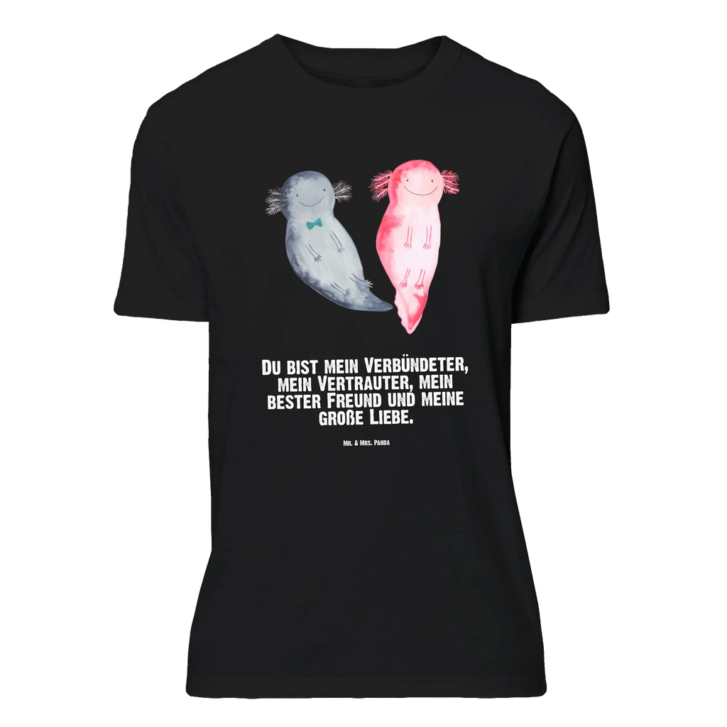 T-Shirt Standard Axolotl Axel+Lotte Tshirt, Geburstag, Schlafshirt, Herrn, Lustiges T-Shirt, Junggesellenabschied, Damen, Jubiläum, Nachthemd, T-Shirt, Shirt, T-Shirt mit Spruch, Axolotl, Molch, Liebesbeweis, Schwanzlurch, Lurch, Große Liebe, Liebe, Lurche, Freund, Jahrestag, Verlobter, Valentinstag, Axolot, Ehemann