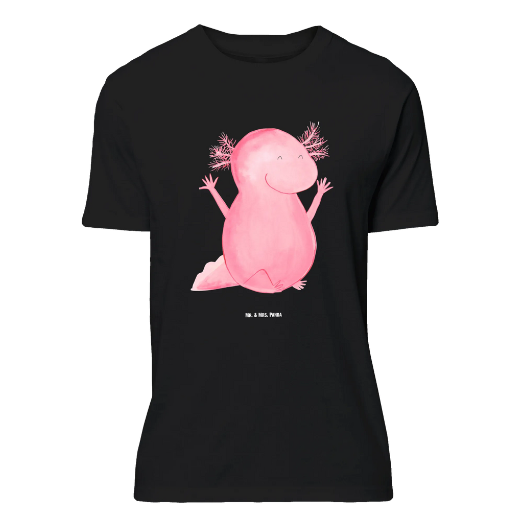 T-Shirt Standard Axolotl Hurra T-Shirt, Junggesellenabschied, Herrn, T-Shirt mit Spruch, Jubiläum, Nachthemd, Schlafshirt, Shirt, Lustiges T-Shirt, Damen, Geburstag, Tshirt, Axolotl, Molch, Freude, Fröhlich, Spaß, Schwanzlurch, Zufriedenheit, Lurch, Motivation, Axolot, Lurche