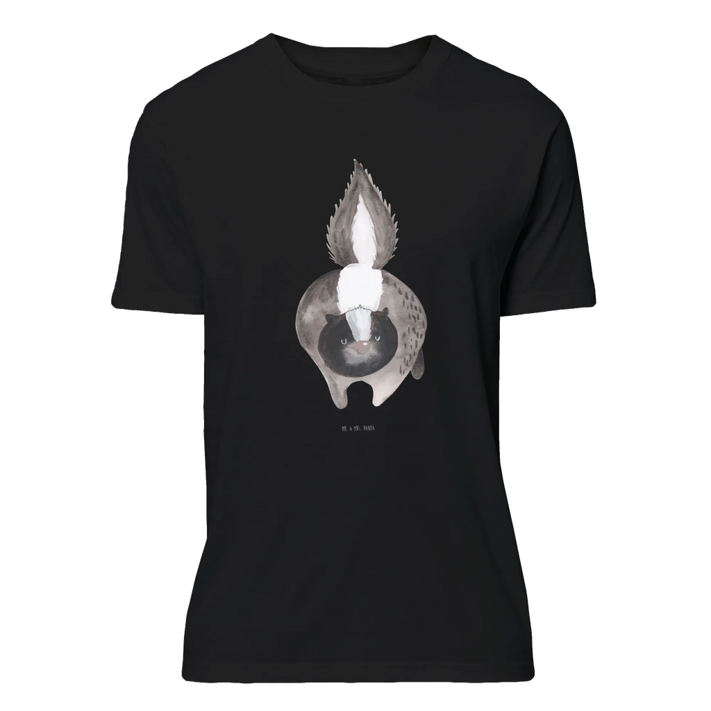 T-Shirt Standard Stinktier Angriff Nachthemd, Lustiges T-Shirt, Shirt, Jubiläum, T-Shirt mit Spruch, Junggesellenabschied, Geburstag, Herrn, Damen, T-Shirt, Schlafshirt, Tshirt, Stinktier, Skunk, Drohung, Stinki, wütend, Raubtier, Wildtier, Stinker