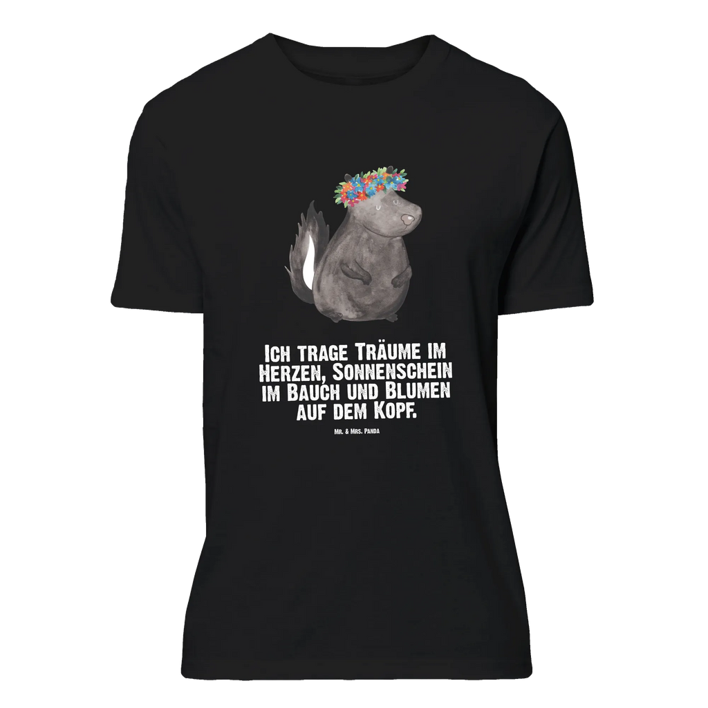 T-Shirt Standard Stinktier Mädchen T-Shirt, T-Shirt mit Spruch, Damen, Schlafshirt, Lustiges T-Shirt, Herrn, Geburstag, Junggesellenabschied, Jubiläum, Tshirt, Shirt, Nachthemd, Stinktier, Skunk, Raubtier, Stinker, Yoga, Namaste, Stinki, Wildtier