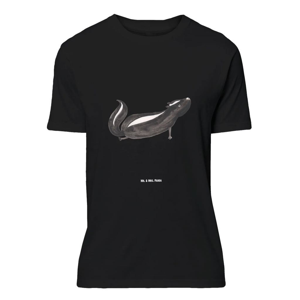 T-Shirt Standard Stinktier Yoga Damen, Shirt, Nachthemd, Jubiläum, T-Shirt, Junggesellenabschied, Herrn, Tshirt, T-Shirt mit Spruch, Geburstag, Lustiges T-Shirt, Schlafshirt, Stinktier, Skunk, Raubtier, Liebe, Stinki, Wildtier, Lebe, Stinker, Lache, Namaste, Yoga