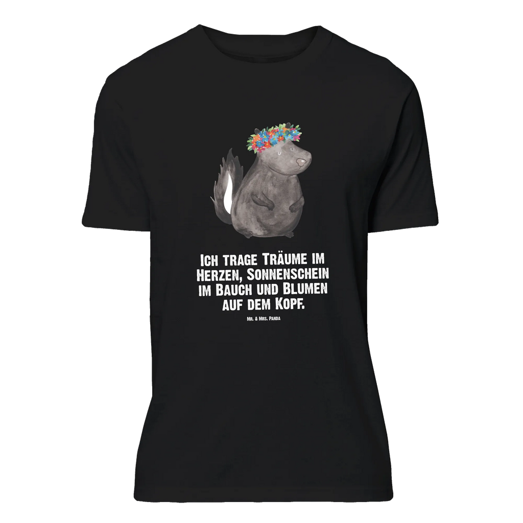 T-Shirt Standard Stinktier Mädchen T-Shirt, T-Shirt mit Spruch, Damen, Schlafshirt, Lustiges T-Shirt, Herrn, Geburstag, Junggesellenabschied, Jubiläum, Tshirt, Shirt, Nachthemd, Stinktier, Skunk, Raubtier, Stinker, Yoga, Namaste, Stinki, Wildtier