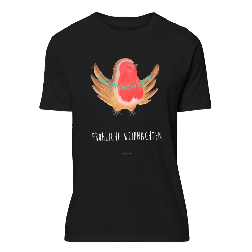 T-Shirt Standard Rotkehlchen Weihnachten Junggesellenabschied, Nachthemd, Shirt, Lustiges T-Shirt, Schlafshirt, Geburstag, Herrn, T-Shirt, Damen, T-Shirt mit Spruch, Tshirt, Jubiläum, Weihnachten, Winter, Weihnachtsdeko, Nikolaus, Advent, Heiligabend, Wintermotiv, Weihnachtsgruß, Xmas, Vogel, Weihnachtsmotiv, Frohe Weihnachten