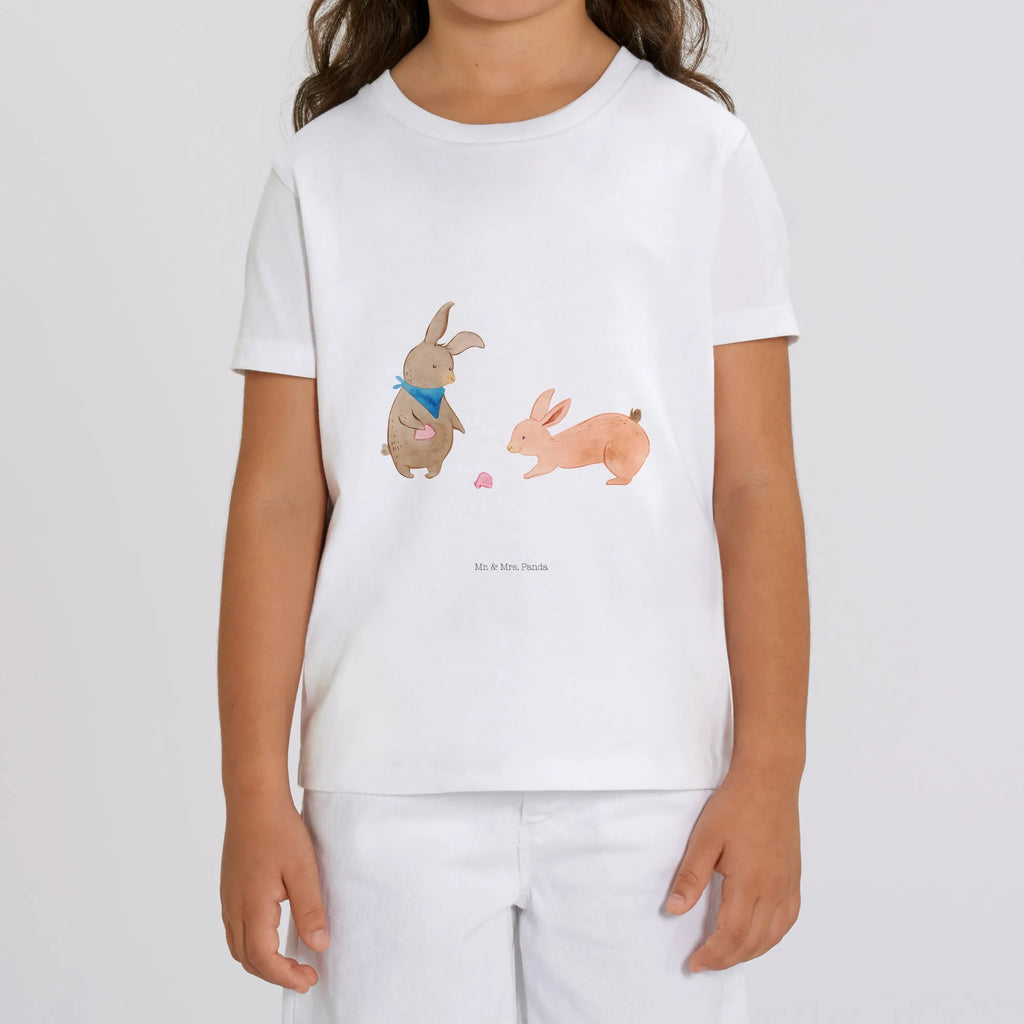 Organic Kinder T-Shirt Hasen Muschel Kinder T-Shirt, Kinder T-Shirt Mädchen, Kinder T-Shirt Jungen, Vatertag, Mama, Bruder, Schwester, Familie, Opa, Papa, Oma, Muttertag, Best Friends, Meer, Muscheln Sammeln, Freundin, Muscheln, Beste Freundin, Hasen, Freundinnen, BFF